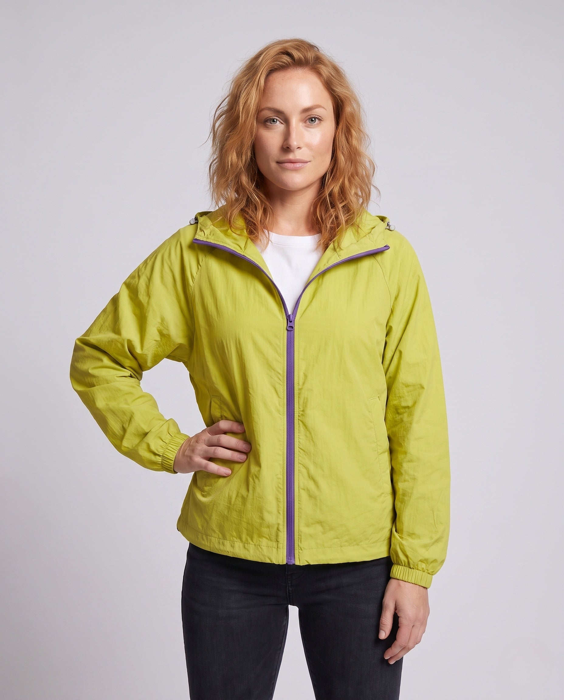 Women's UV Protection Jacket with Breathable Properties - Upper Body View