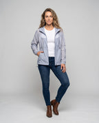Women's Windproof Breathable Jacket with UV Protection - Front View