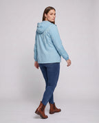 Women's Lightweight Functional Jacket with Breathable Inserts - Back View