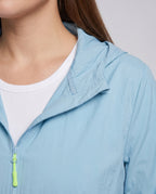 Women's Lightweight Functional Jacket with Breathable Inserts - Close-Up Detail