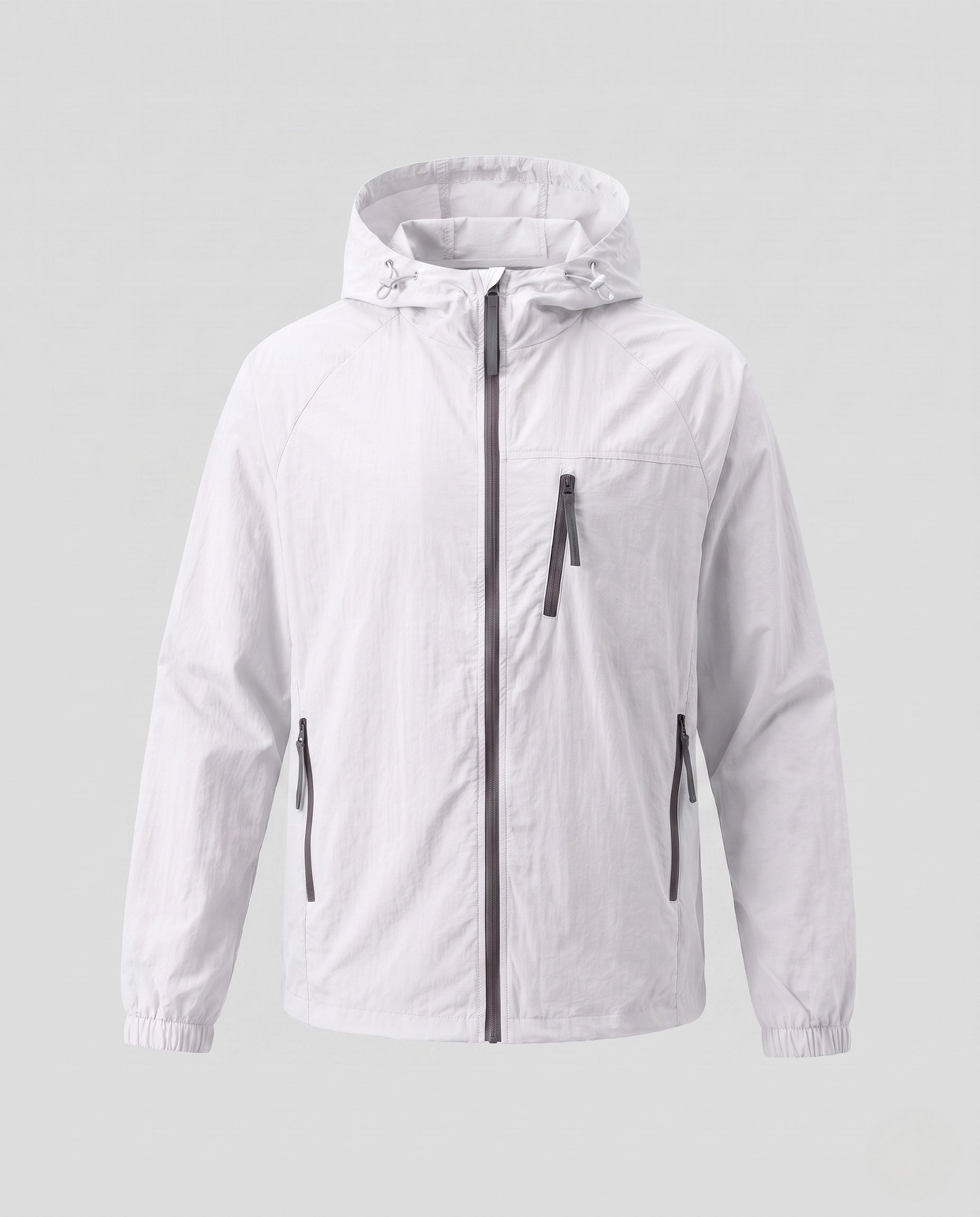Women's Lightweight Outdoor Jacket with Adjustable Hood Area