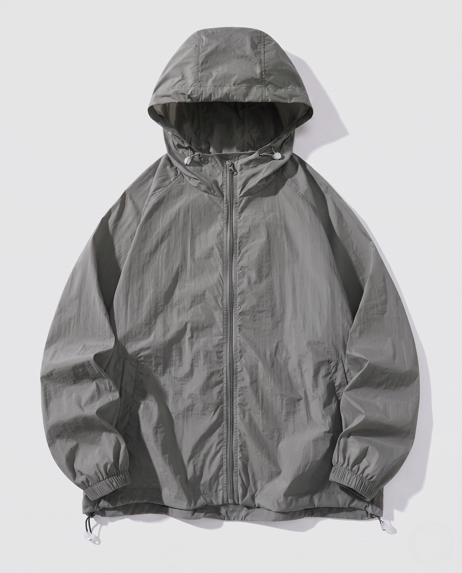 Women's Lightweight Outdoor Jacket with Adjustable Hood