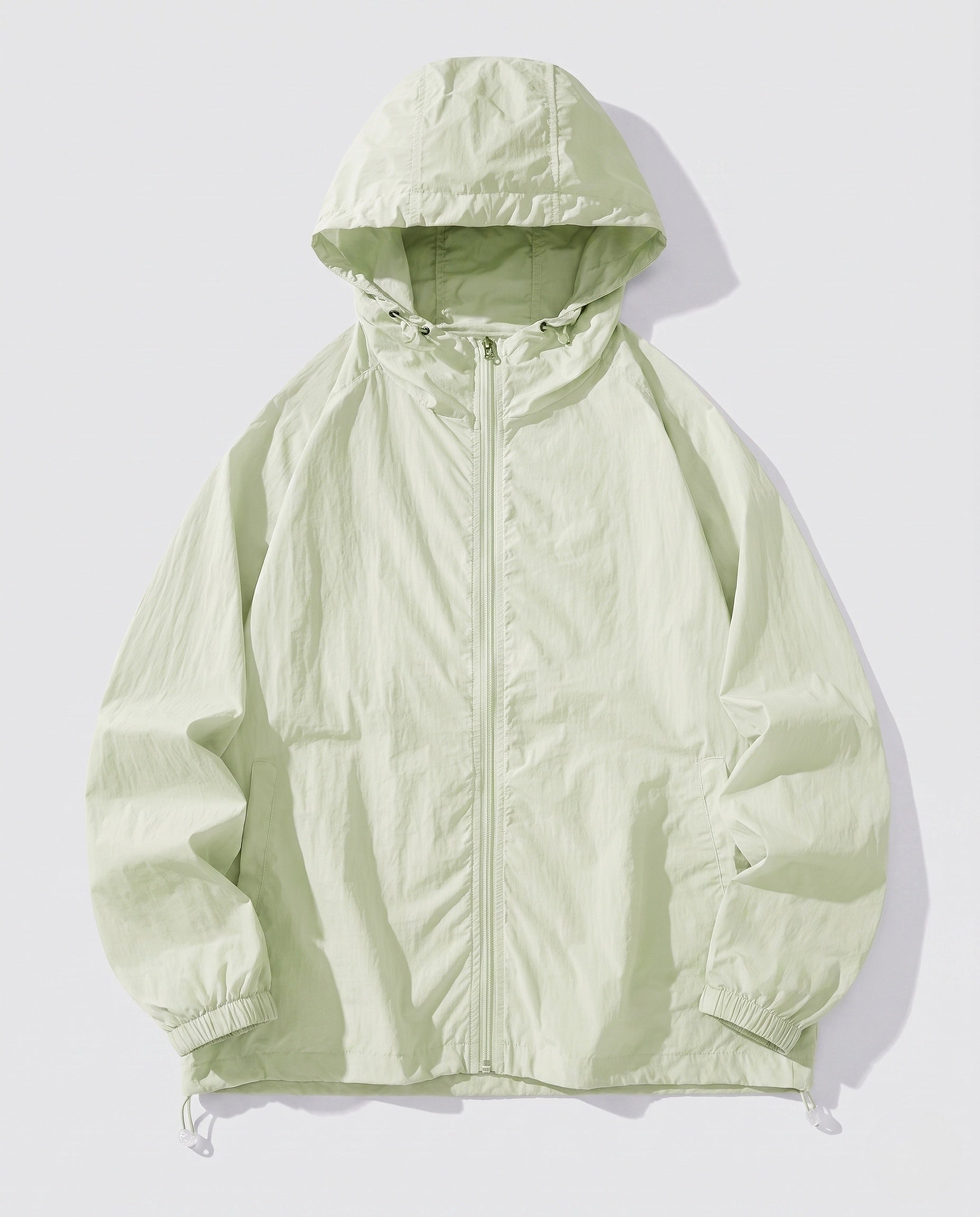 Women's Lightweight Outdoor Jacket with Adjustable Hood
