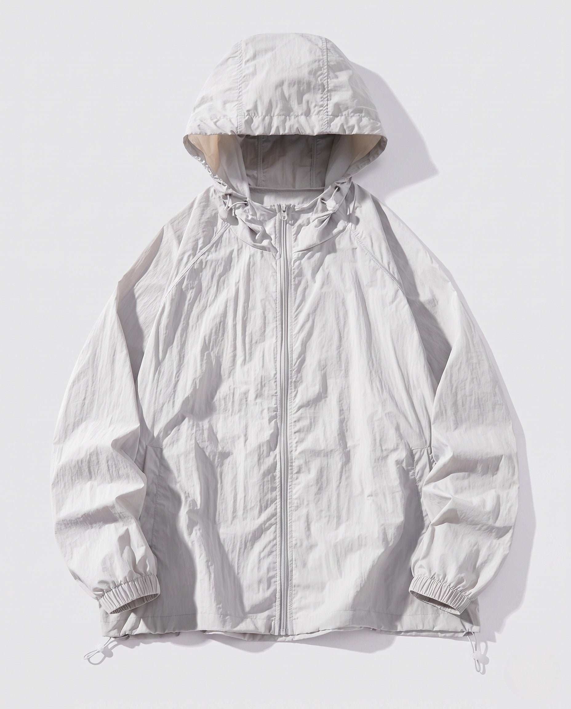 Women's Lightweight Outdoor Jacket with Adjustable Hood