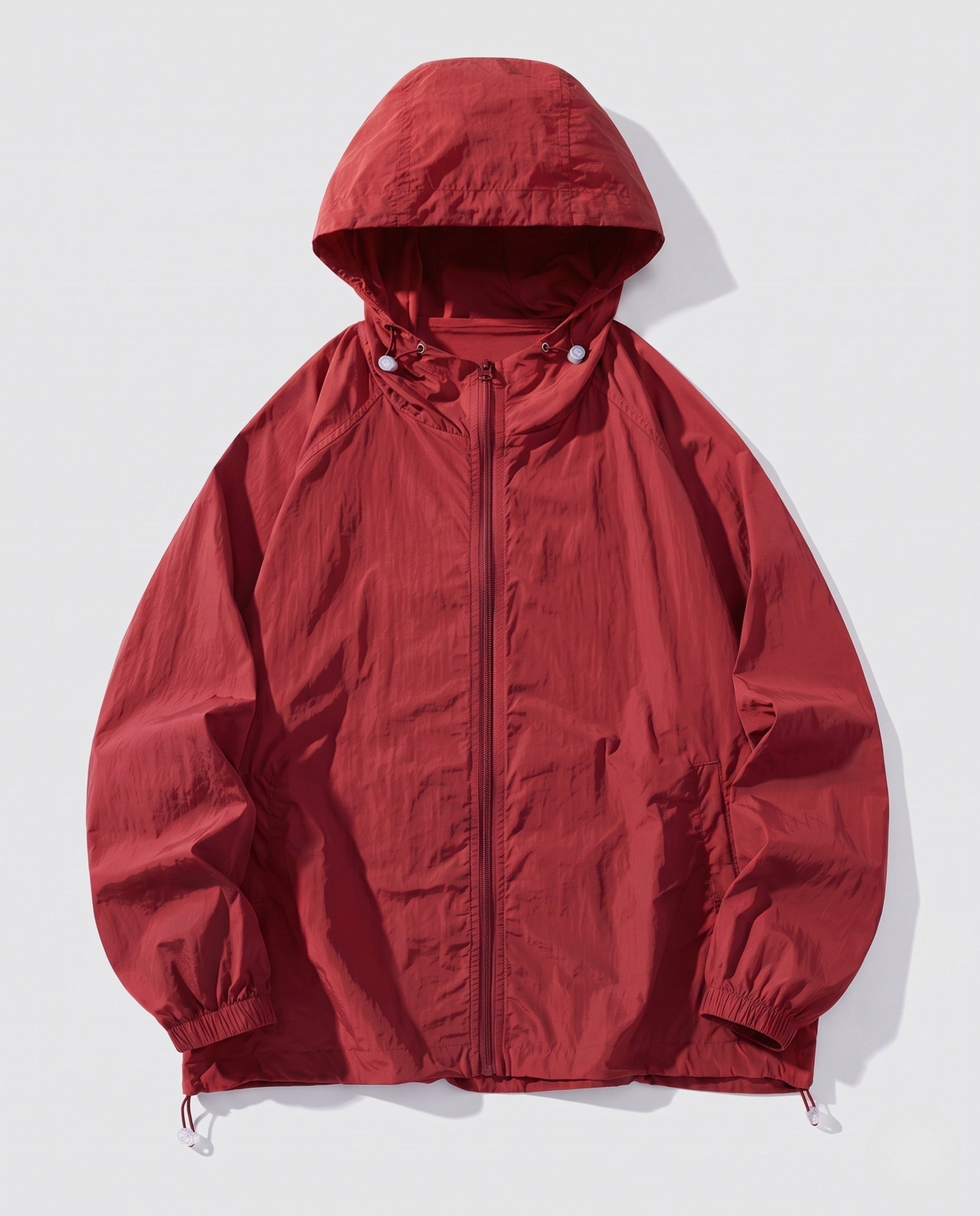 Women's Lightweight Outdoor Jacket with Adjustable Hood