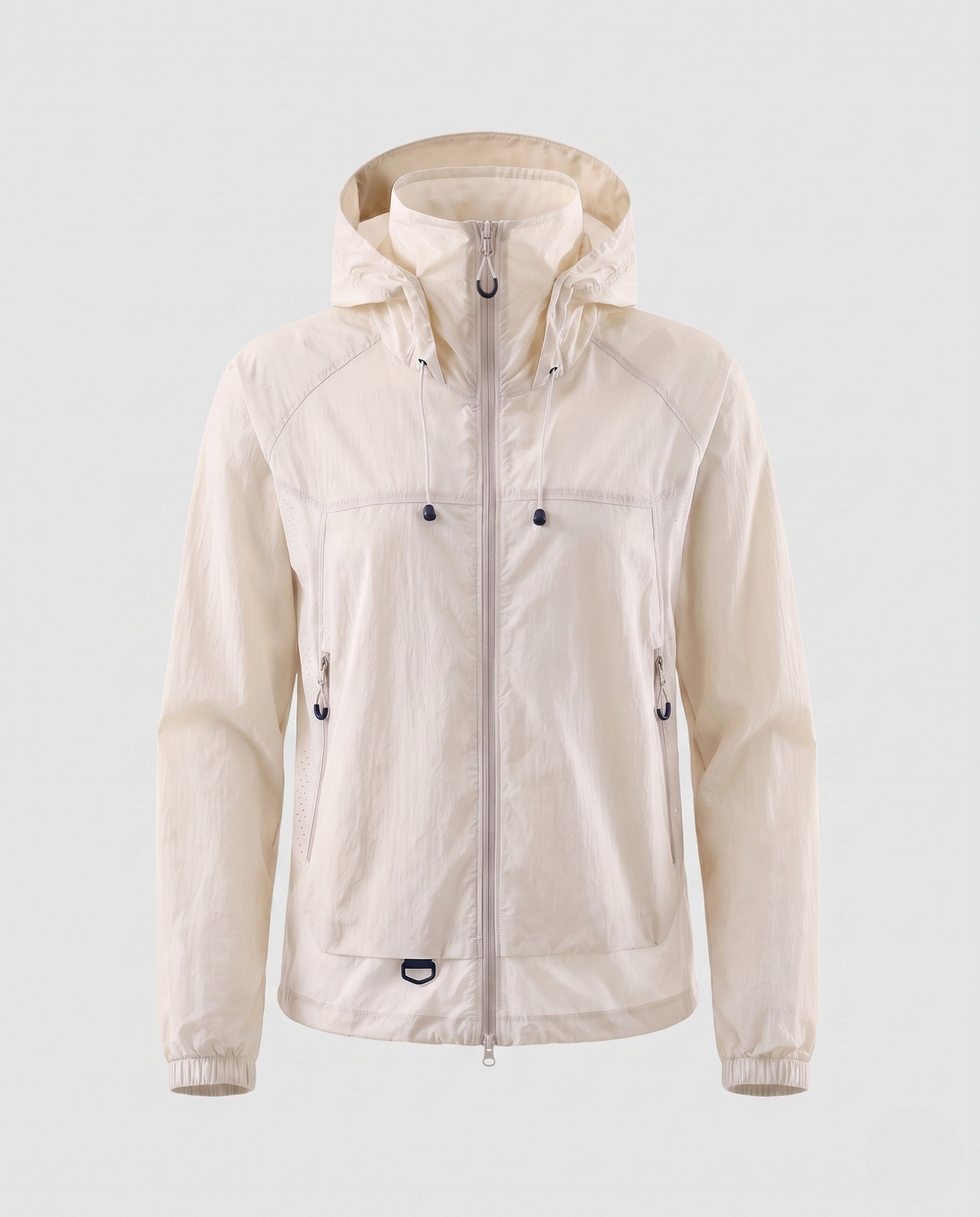 Women's Lightweight Rain Jacket with Breathable Features