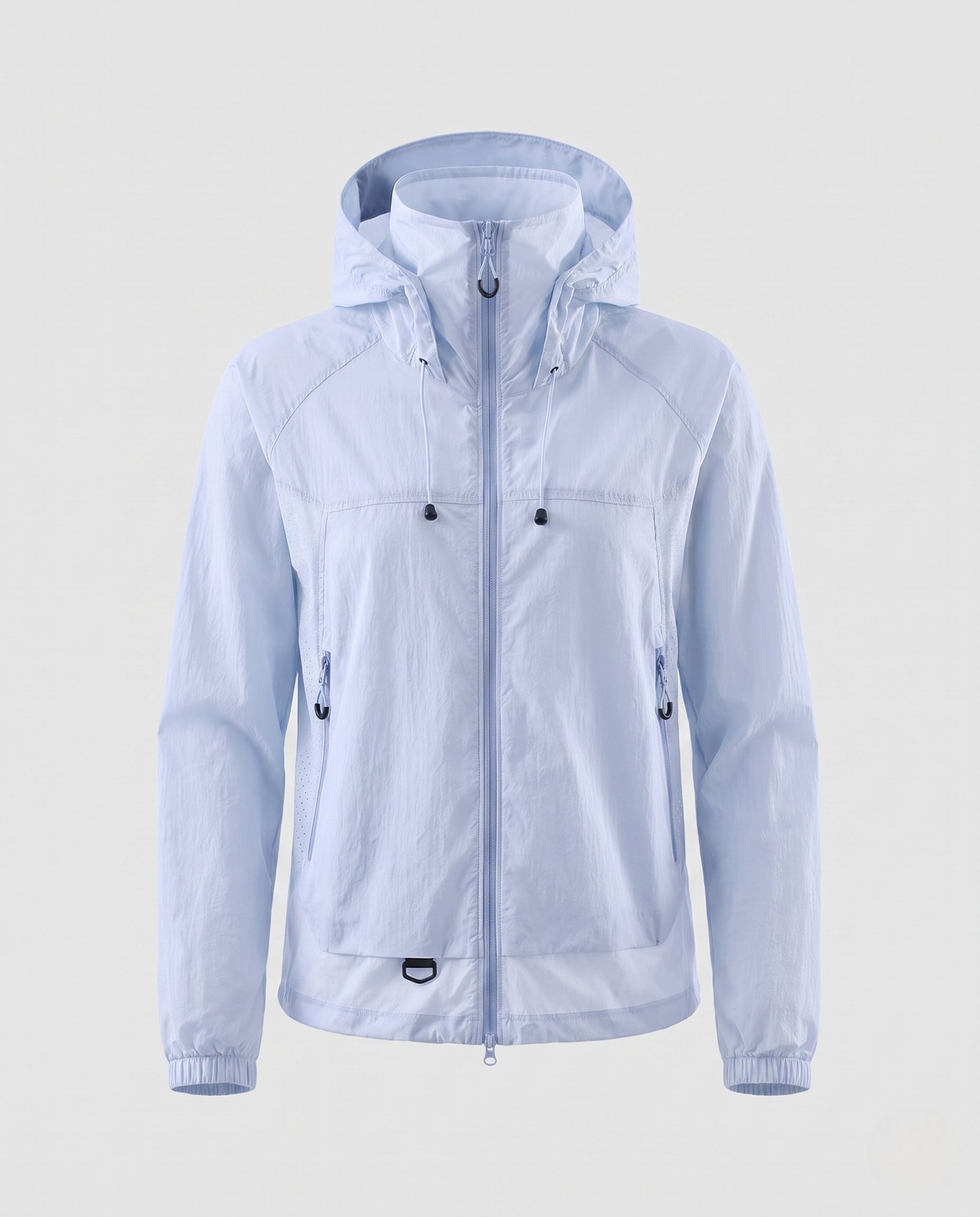 Women's Lightweight Rain Jacket with Breathable Features