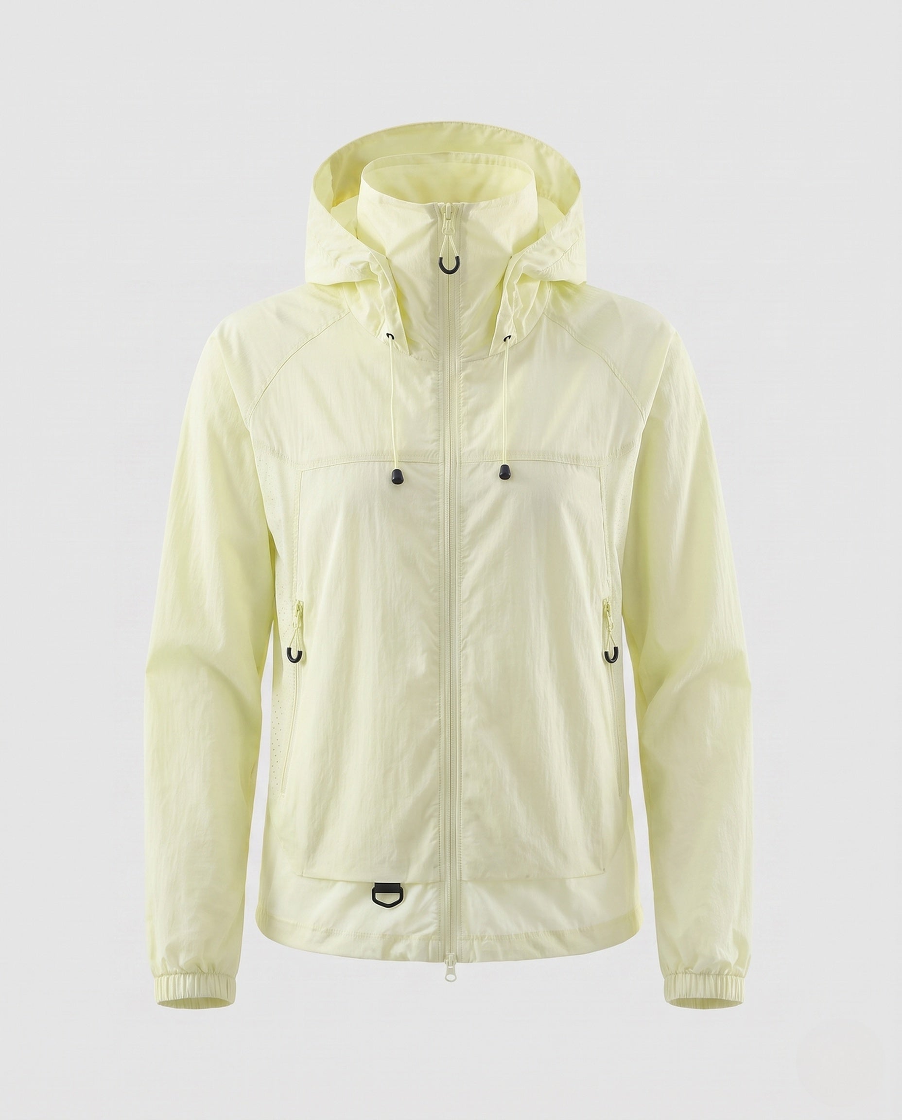 Women's Lightweight Rain Jacket with Breathable Features