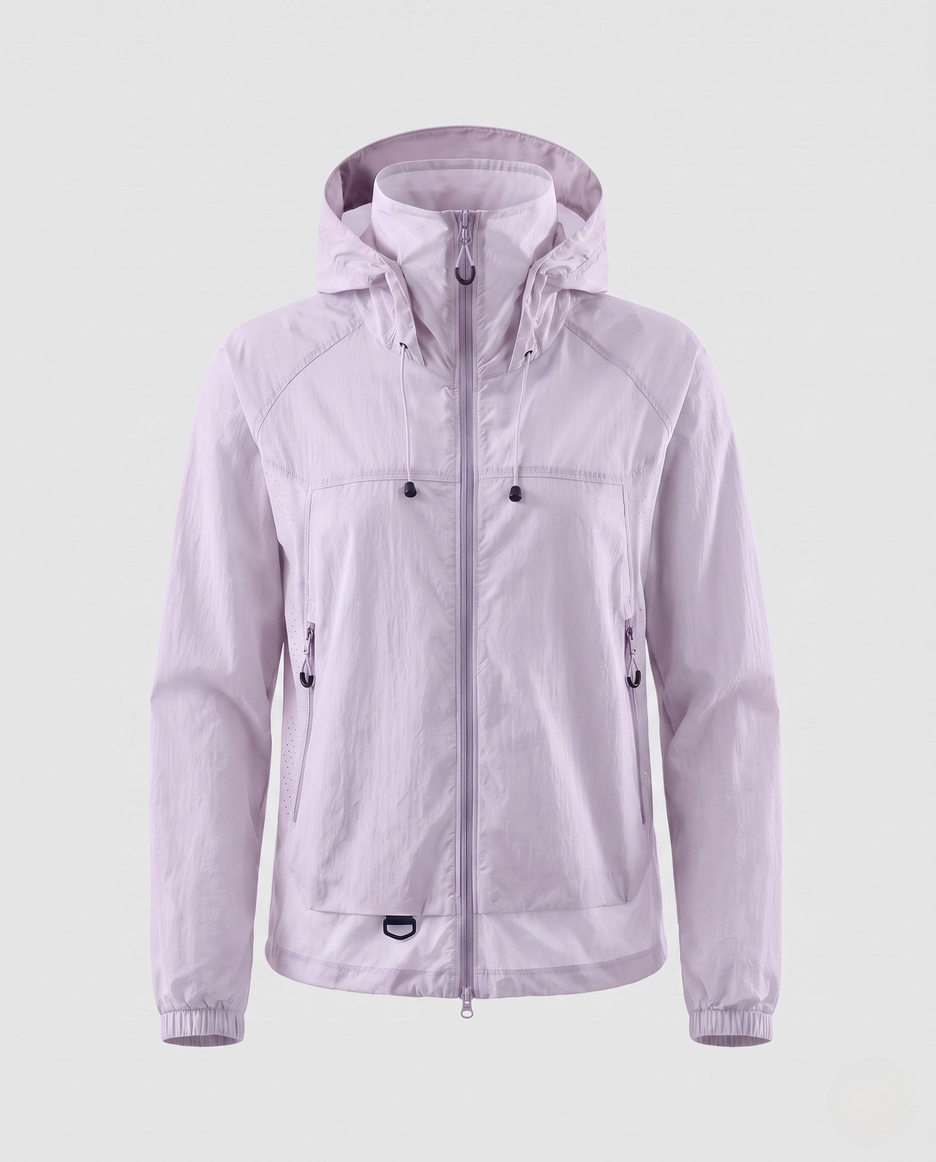 Women's Lightweight Rain Jacket with Breathable Features