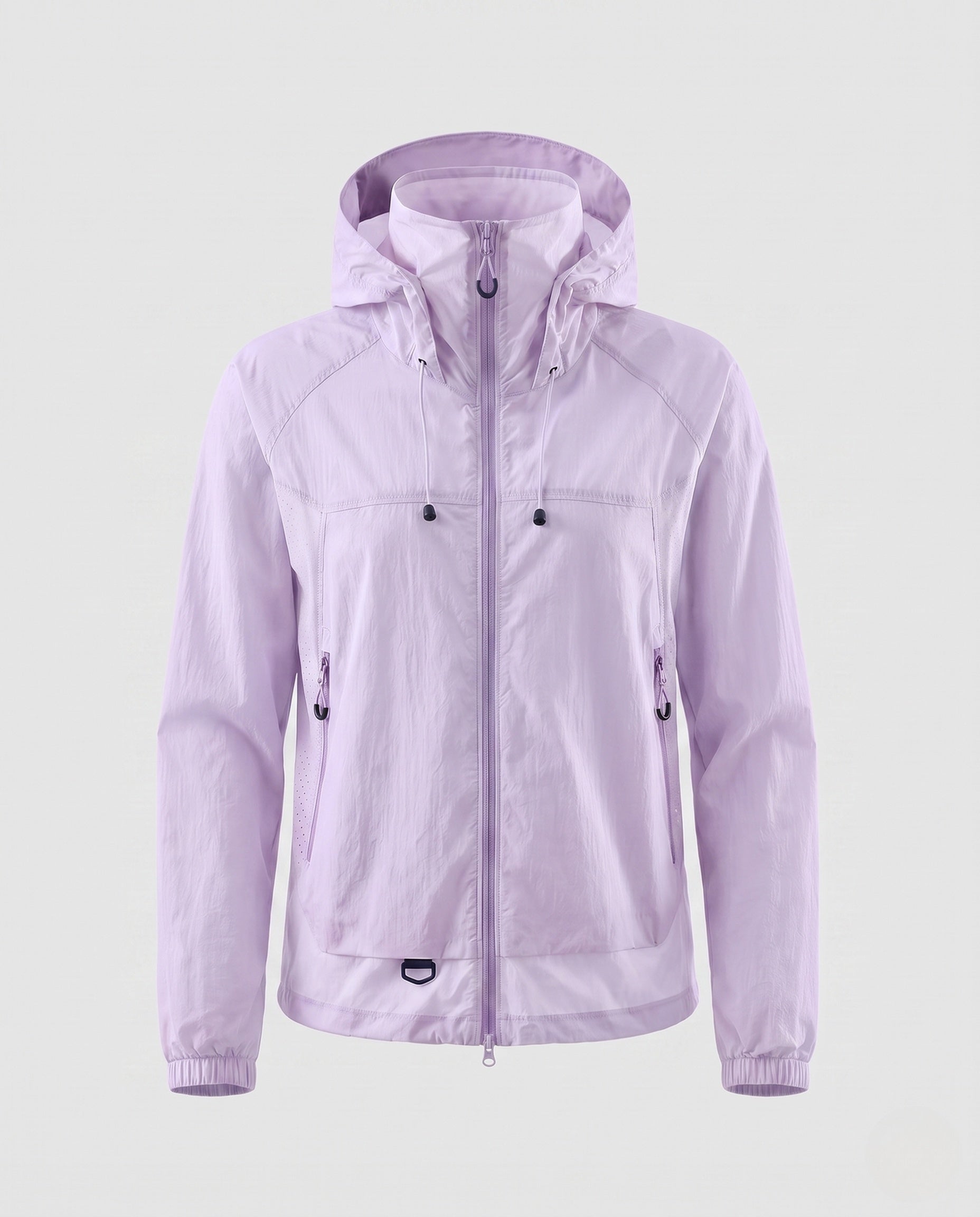 Women's Lightweight Rain Jacket with Breathable Features