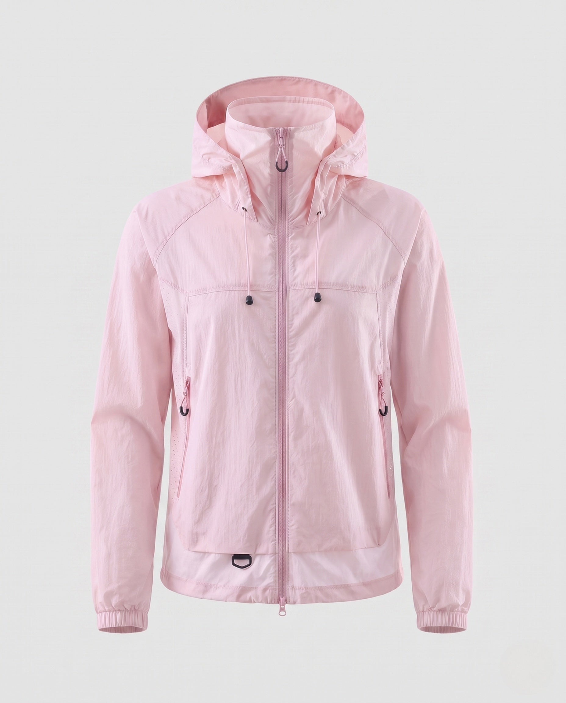 Women's Lightweight Rain Jacket with Breathable Features