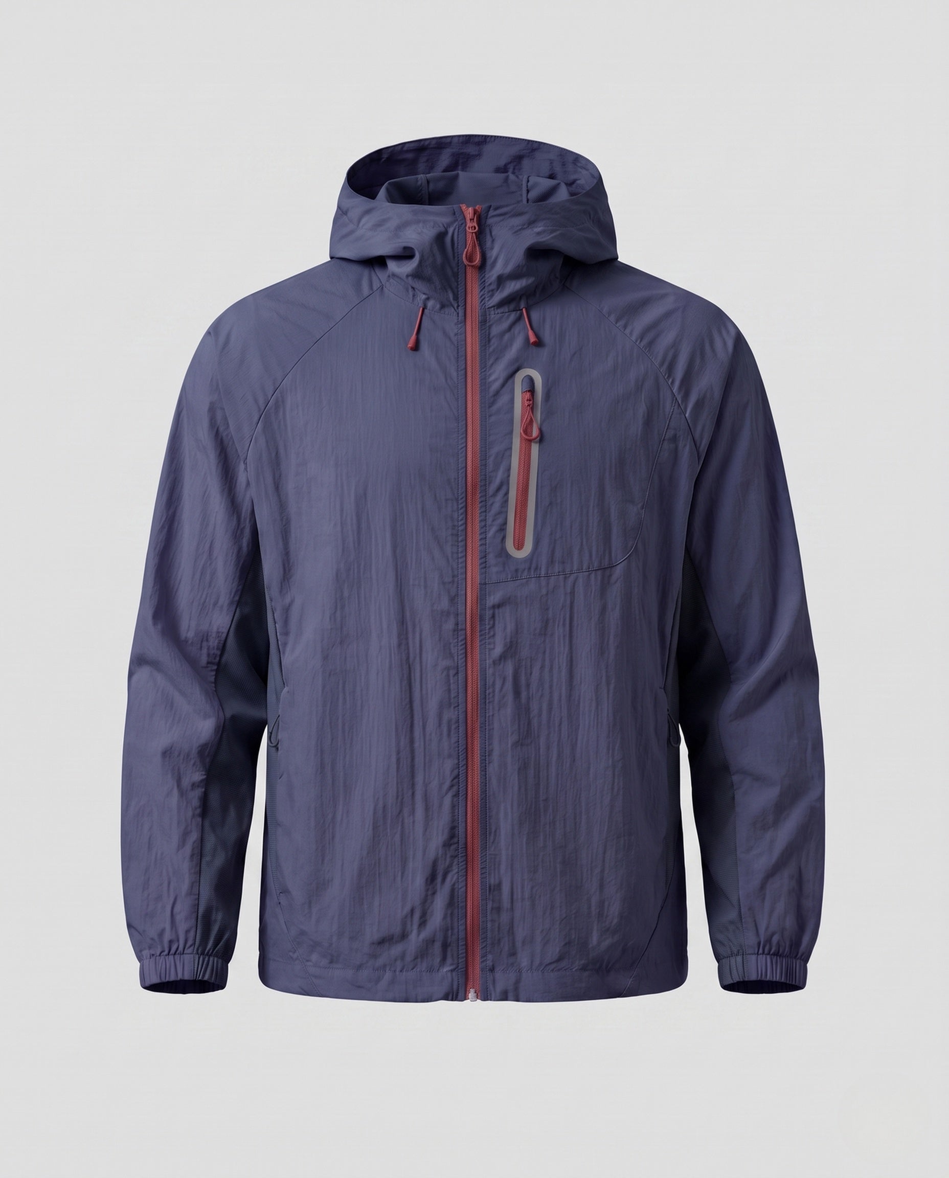 Women's Lightweight Sports Jacket with Adjustable Hood Area
