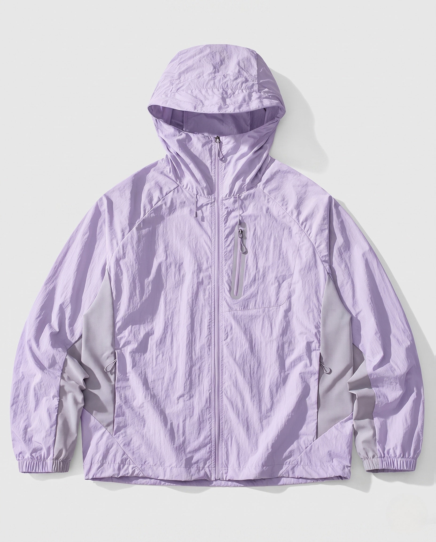 Women's Lightweight Sports Jacket with Adjustable Hood Area