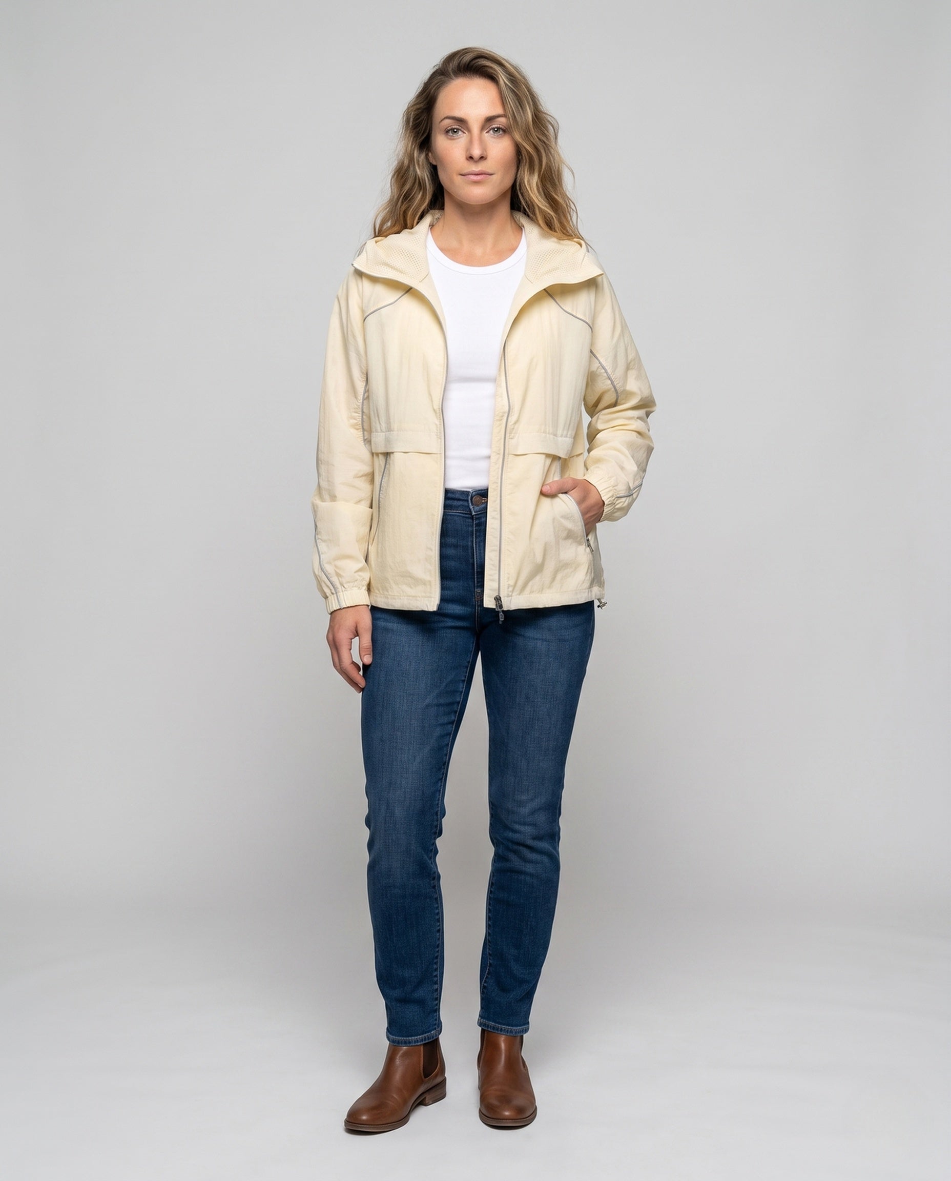 Women's Light and Breathable Outdoor Jacket - Front View