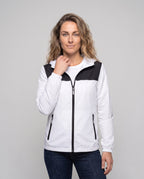 Women's Lightweight Water-Repellent Jacket with Breathable Properties - Upper Body View