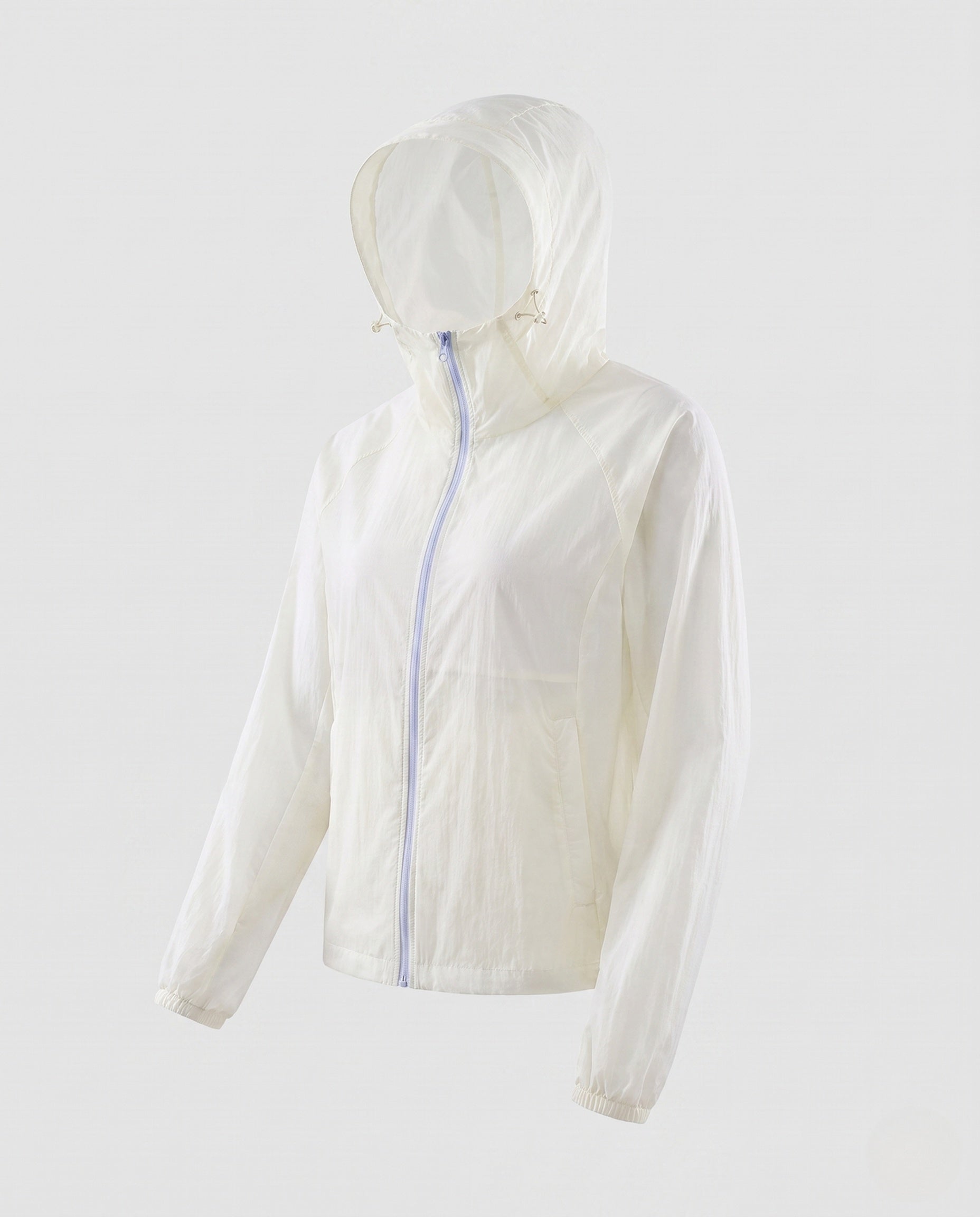 Women's Lightweight Windbreaker Jacket with Breathable Material