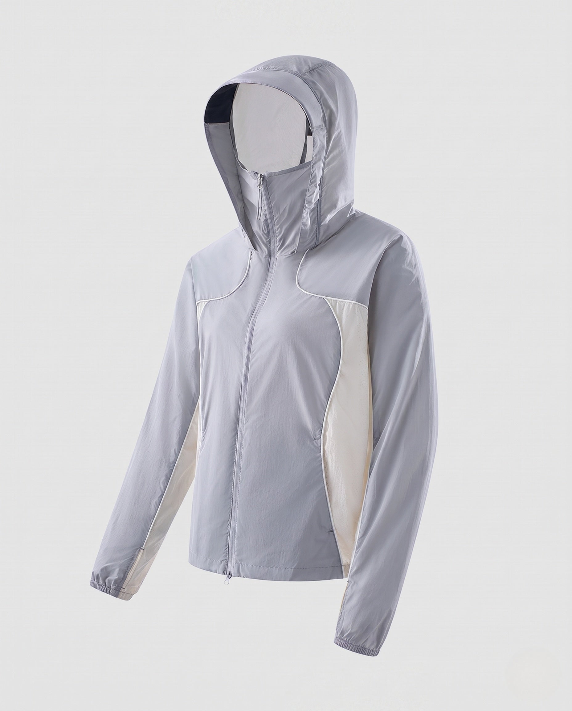 Women's Lightweight Windbreaker Jacket with Breathable Material