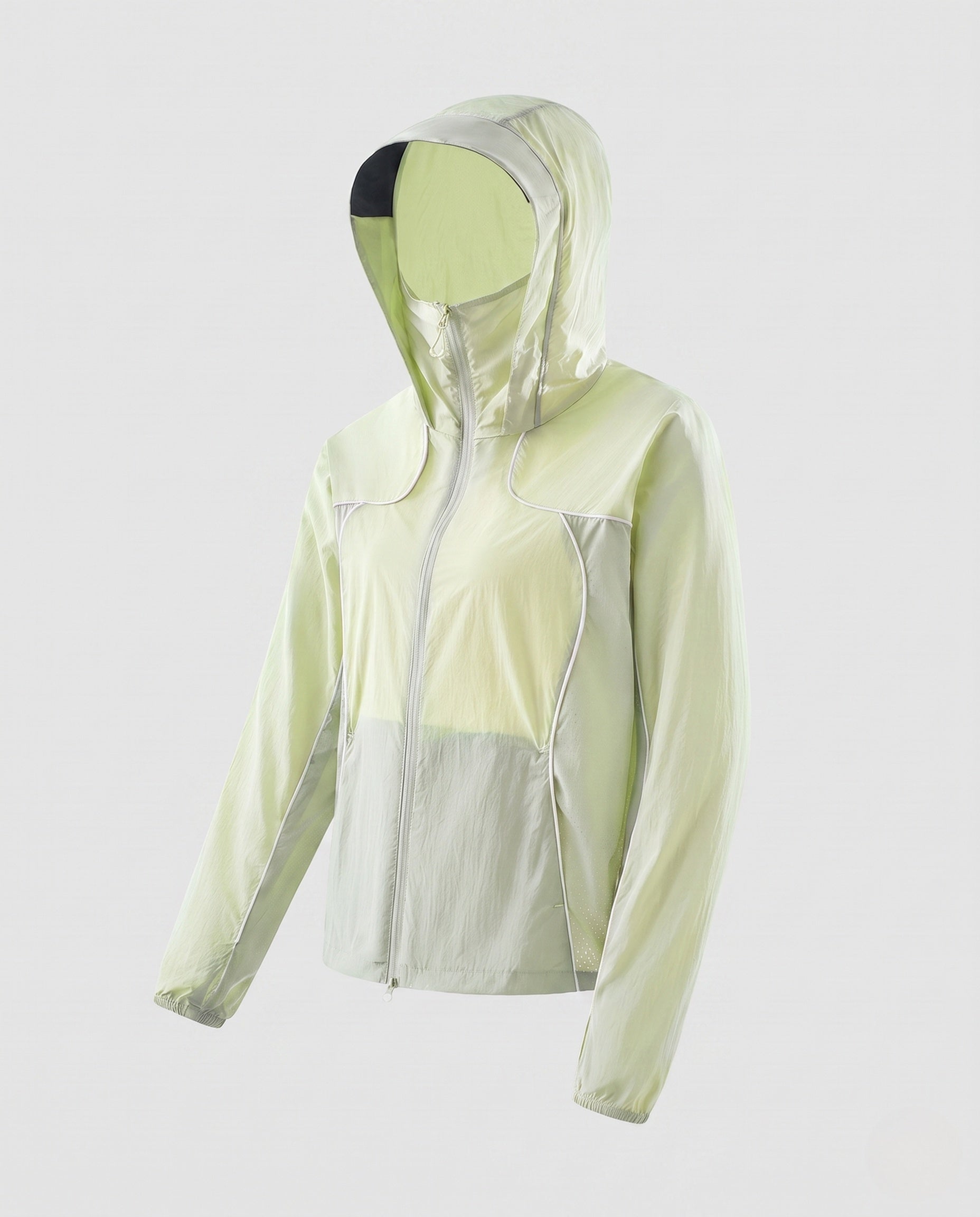 Women's Lightweight Windbreaker Jacket with Breathable Material