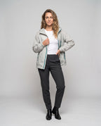 Women's Lightweight Wind Jacket with Practical Pockets - Front View