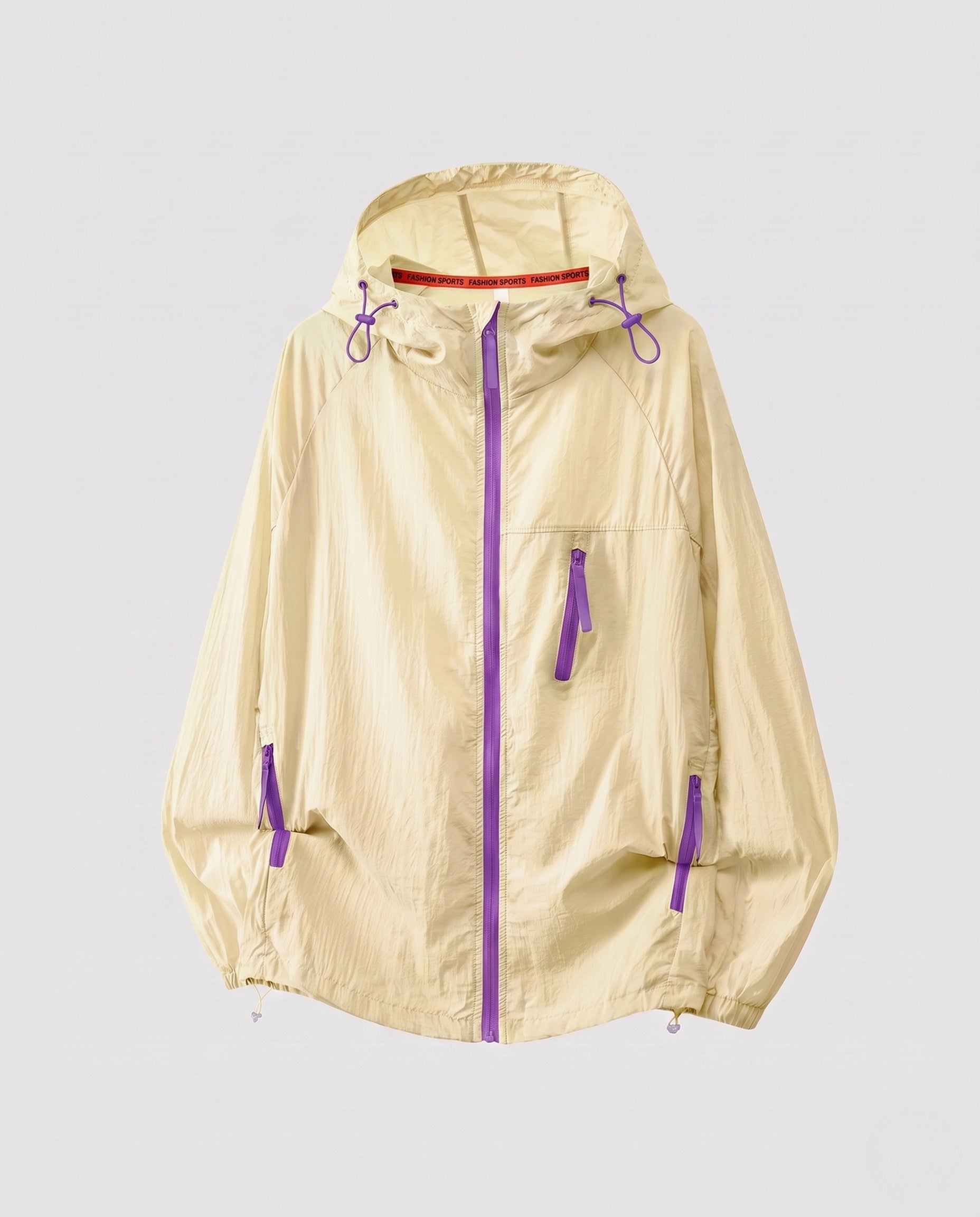 Women's Lightweight Wind Jacket with Practical Pockets