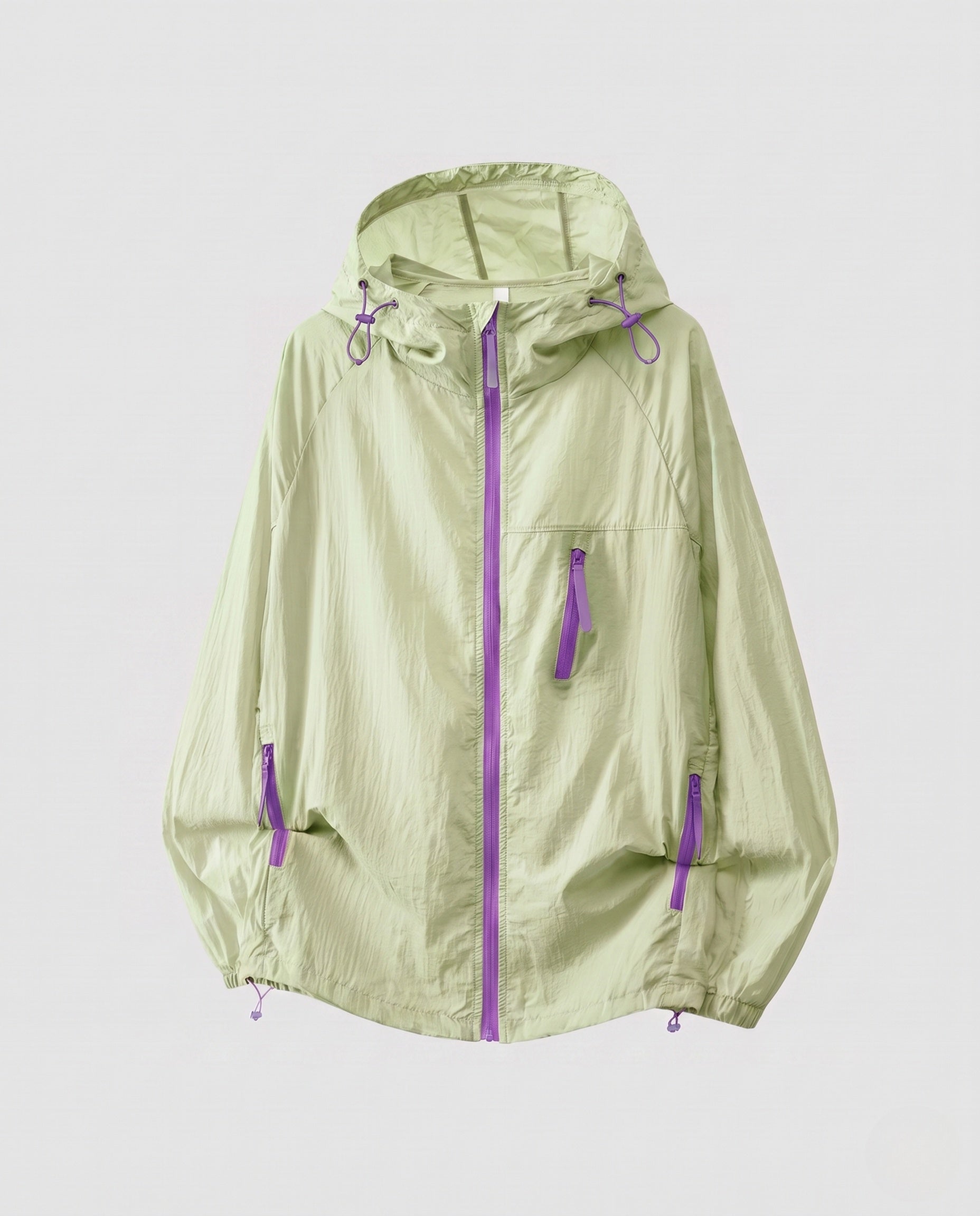 Women's Lightweight Wind Jacket with Practical Pockets