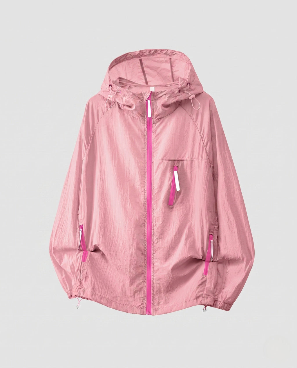 Women's Lightweight Wind Jacket with Practical Pockets