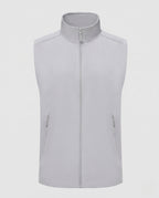 Women's Sporty Quilted Vest with High Collar