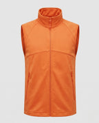 Women's Sporty Quilted Vest with High Collar