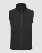 Women's Sporty Quilted Vest with High Collar