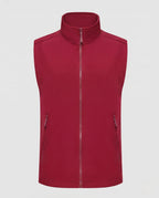 Women's Sporty Quilted Vest with High Collar