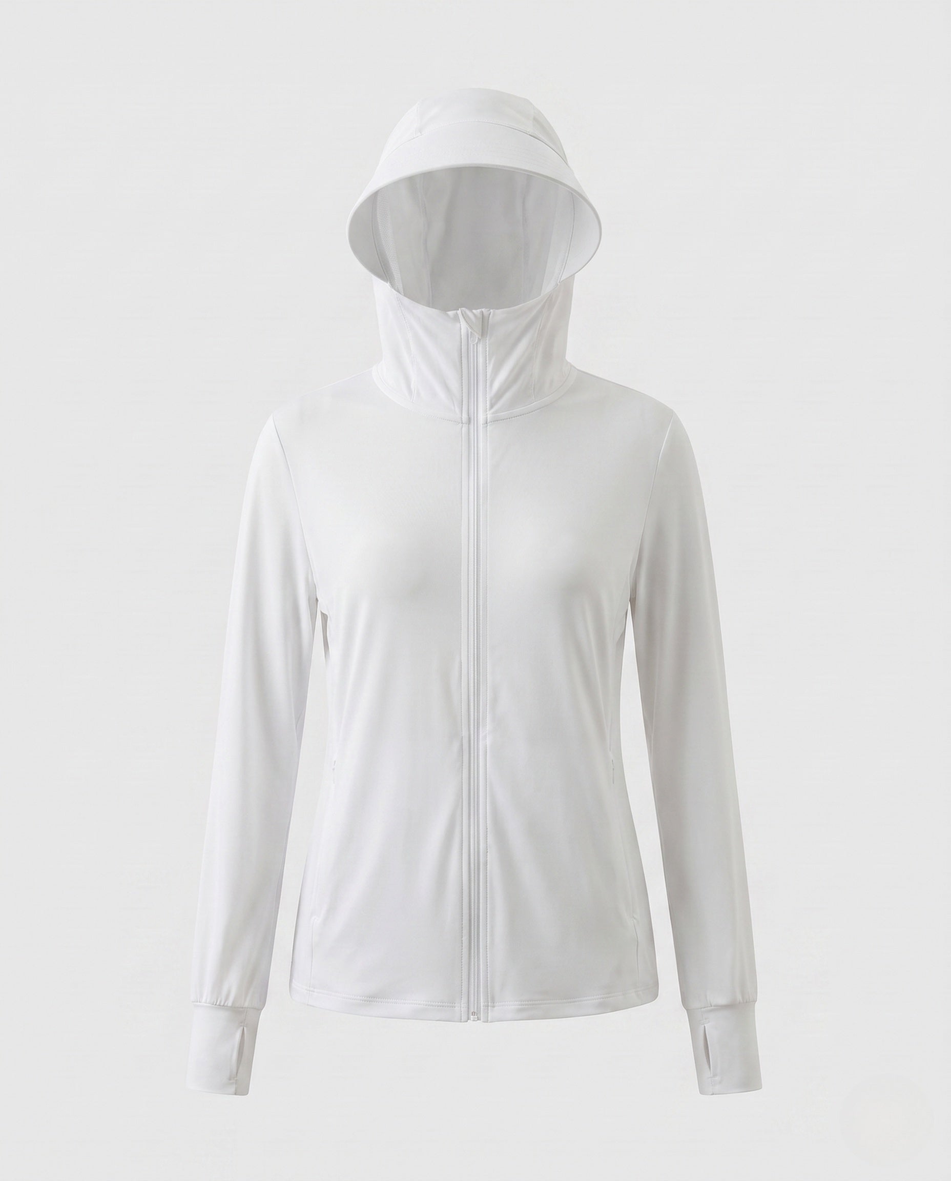 Women's Sporty Wind Jacket with Lightweight, Water-Repellent Material