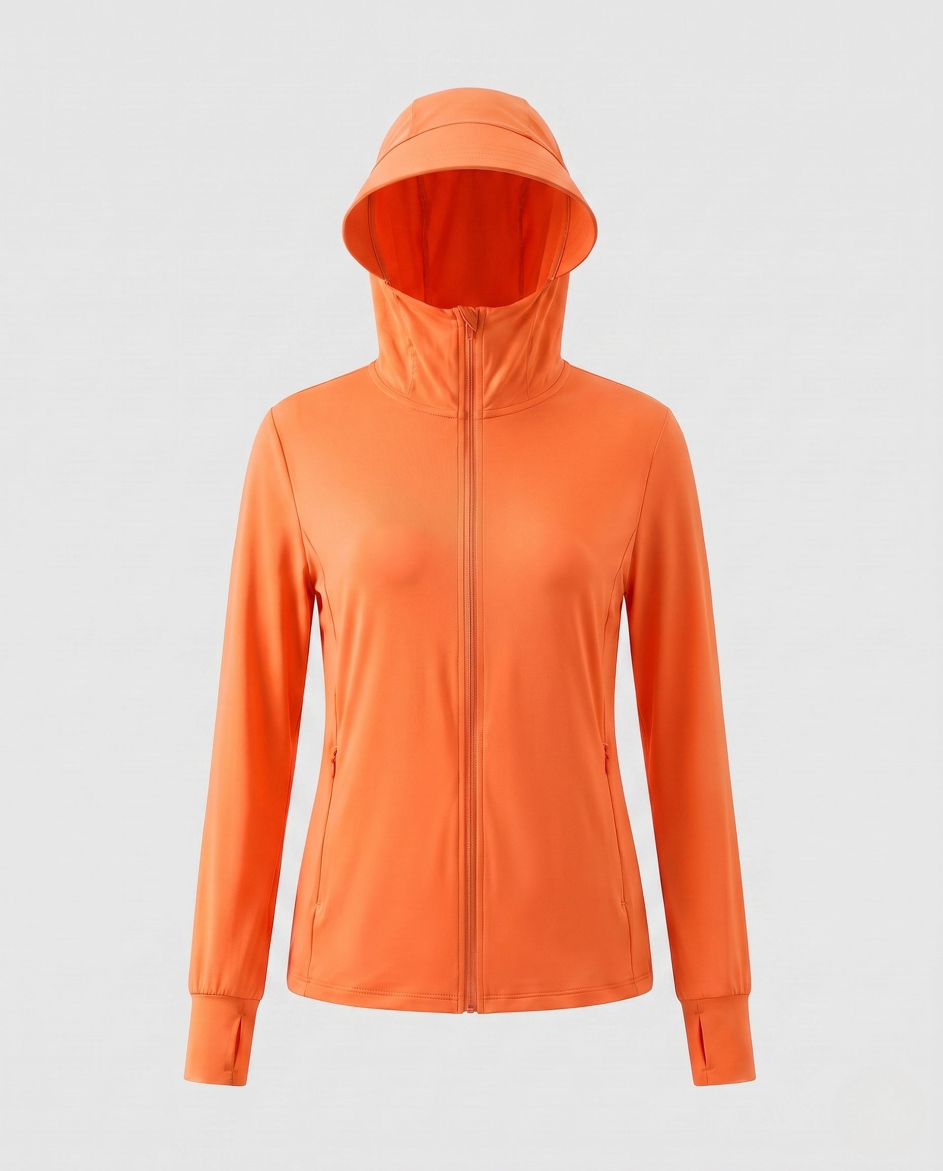 Women's Sporty Wind Jacket with Lightweight, Water-Repellent Material