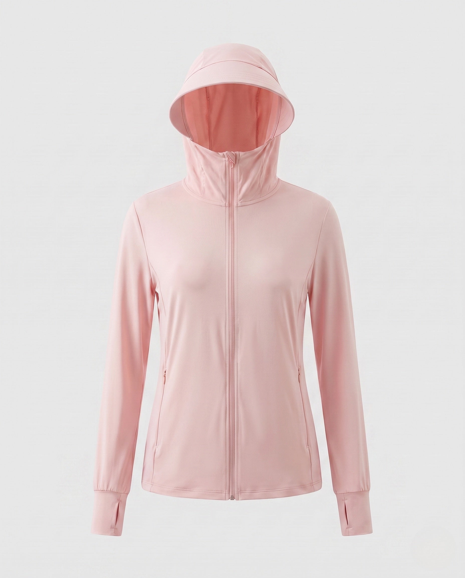 Women's Sporty Wind Jacket with Lightweight, Water-Repellent Material