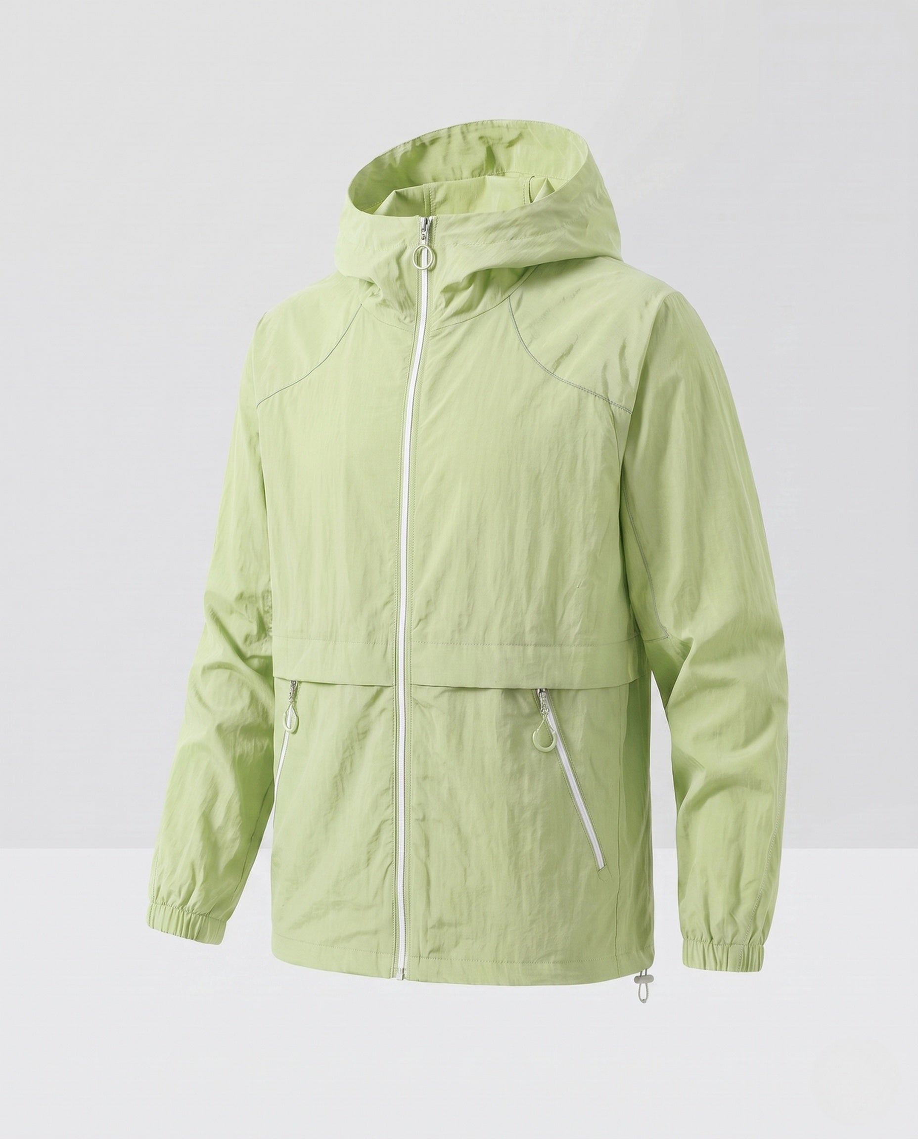 Women's UV Protection Jacket with High Collar, Breathable Properties