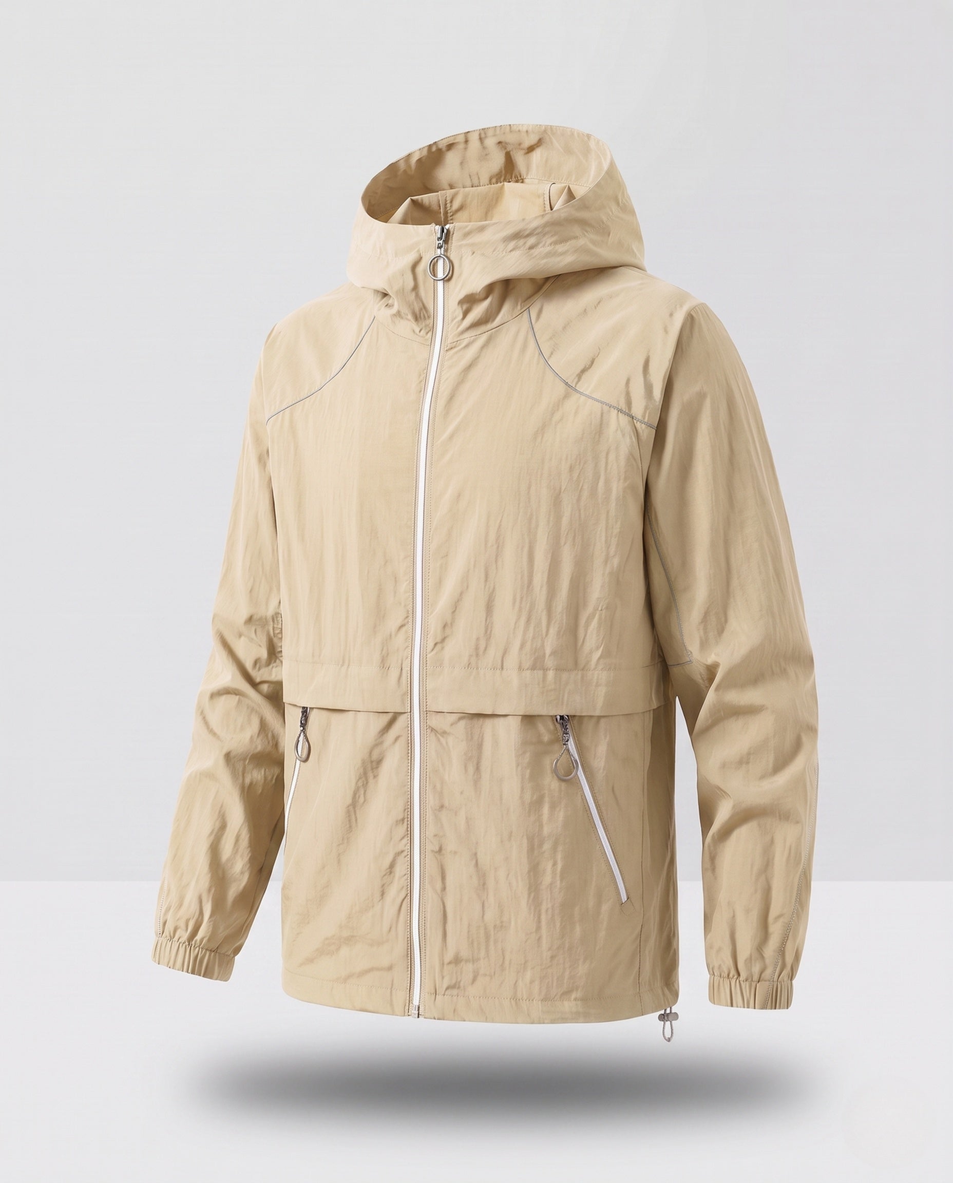 Women's UV Protection Jacket with High Collar, Breathable Properties