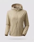 Women's Versatile Functional Jacket with Adjustable Hood
