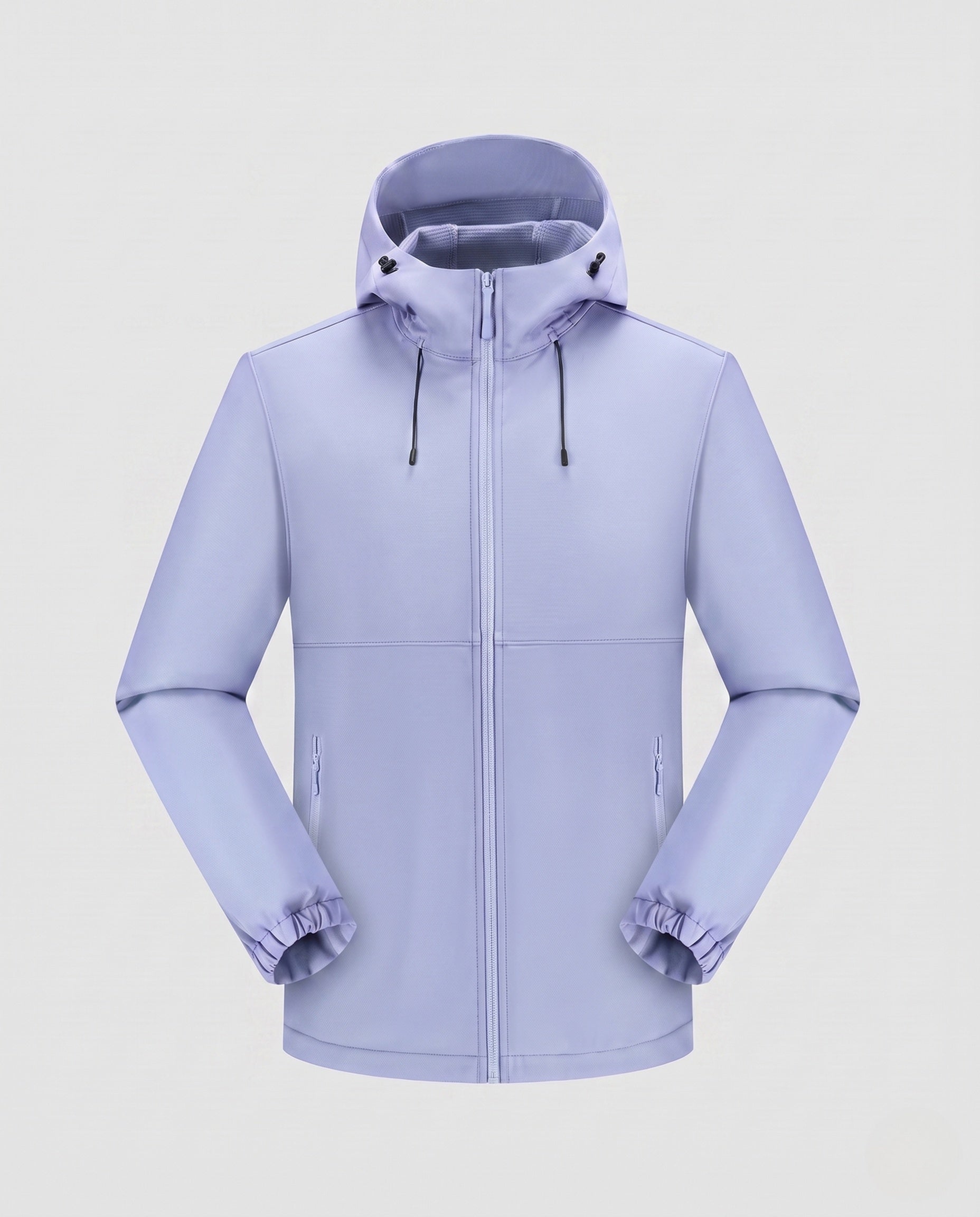 Women's Water-Repellent Functional Jacket with Adjustable Hood