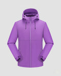 Women's Water-Repellent Functional Jacket with Adjustable Hood