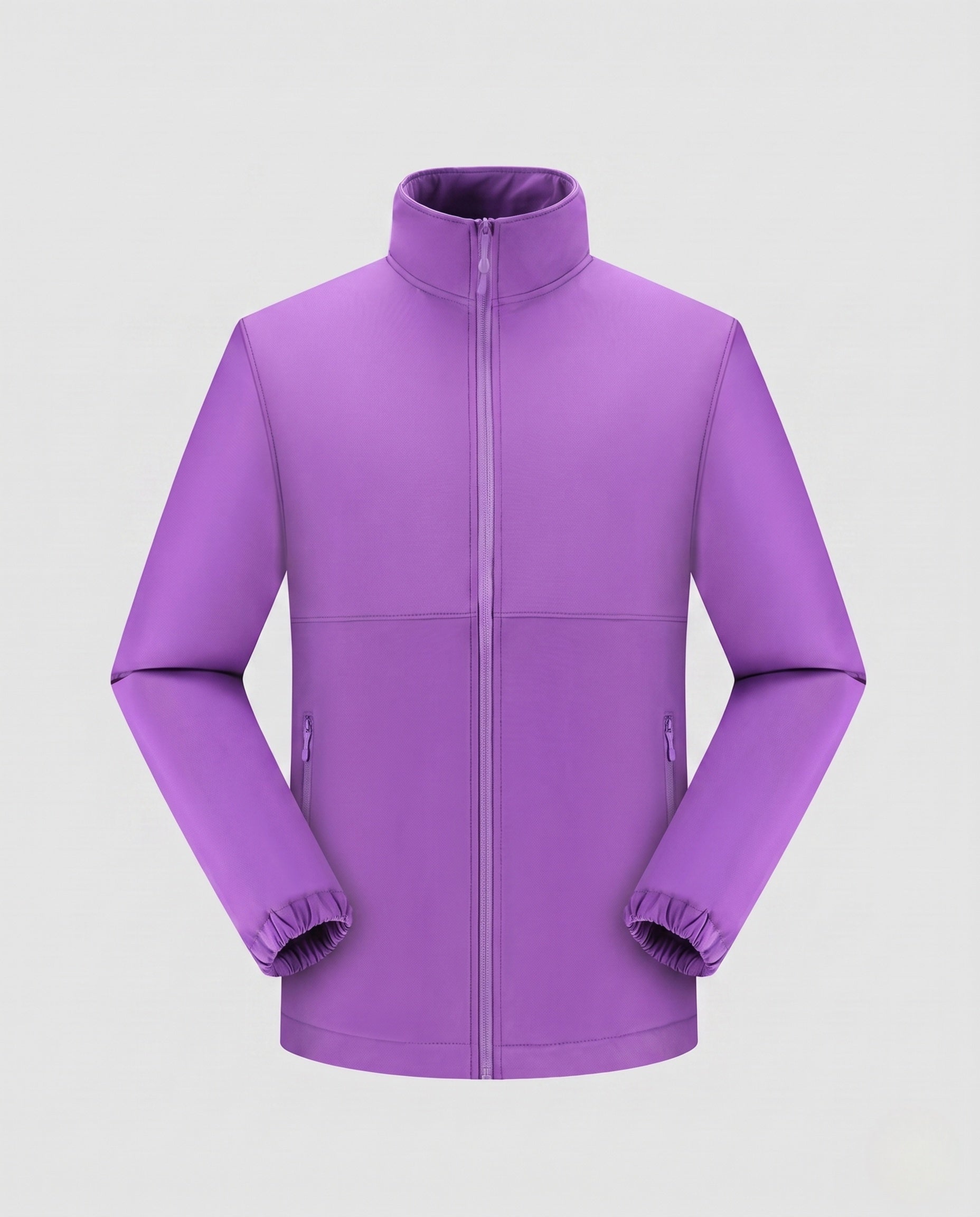 Women's Water-Repellent Functional Jacket with Adjustable Hood