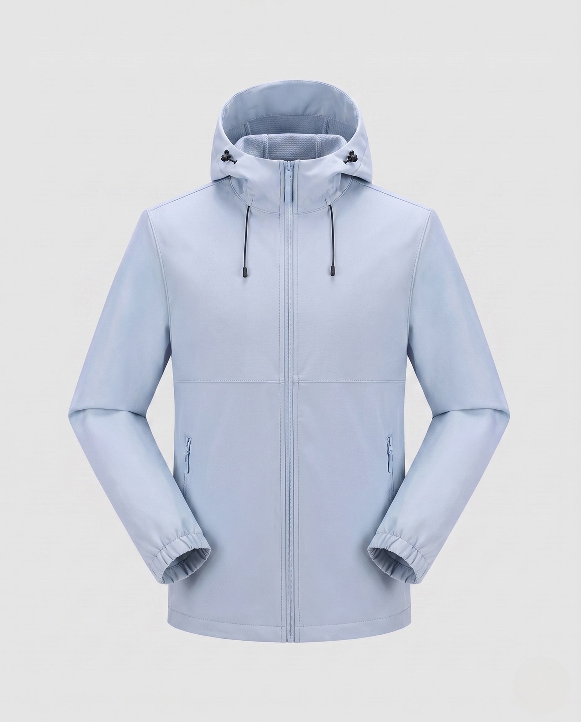 Women's Water-Repellent Functional Jacket with Adjustable Hood