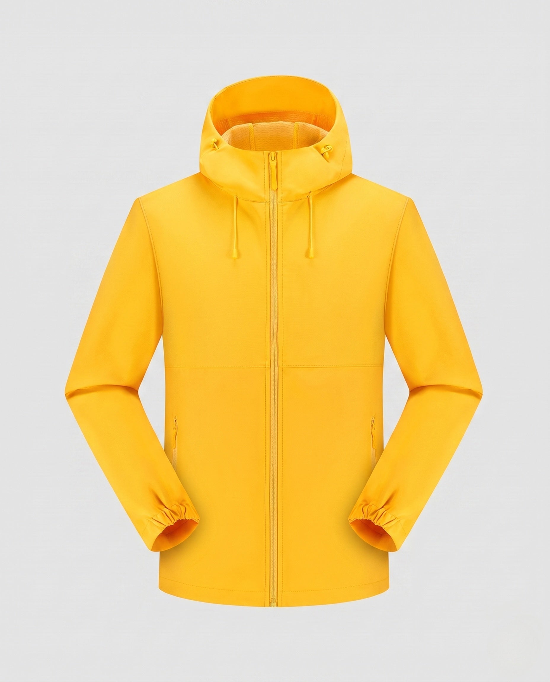 Women's Water-Repellent Functional Jacket with Adjustable Hood