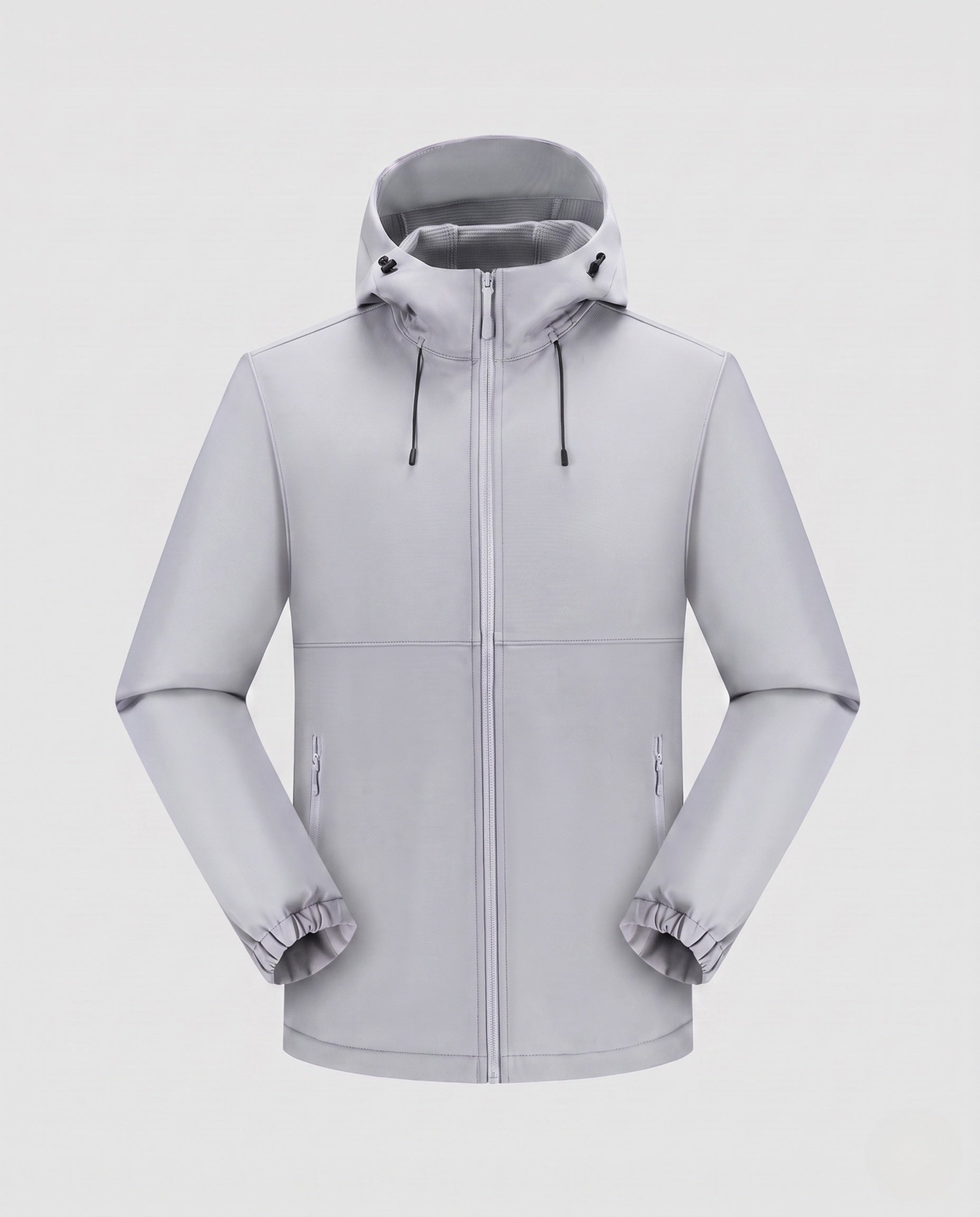 Women's Water-Repellent Functional Jacket with Adjustable Hood