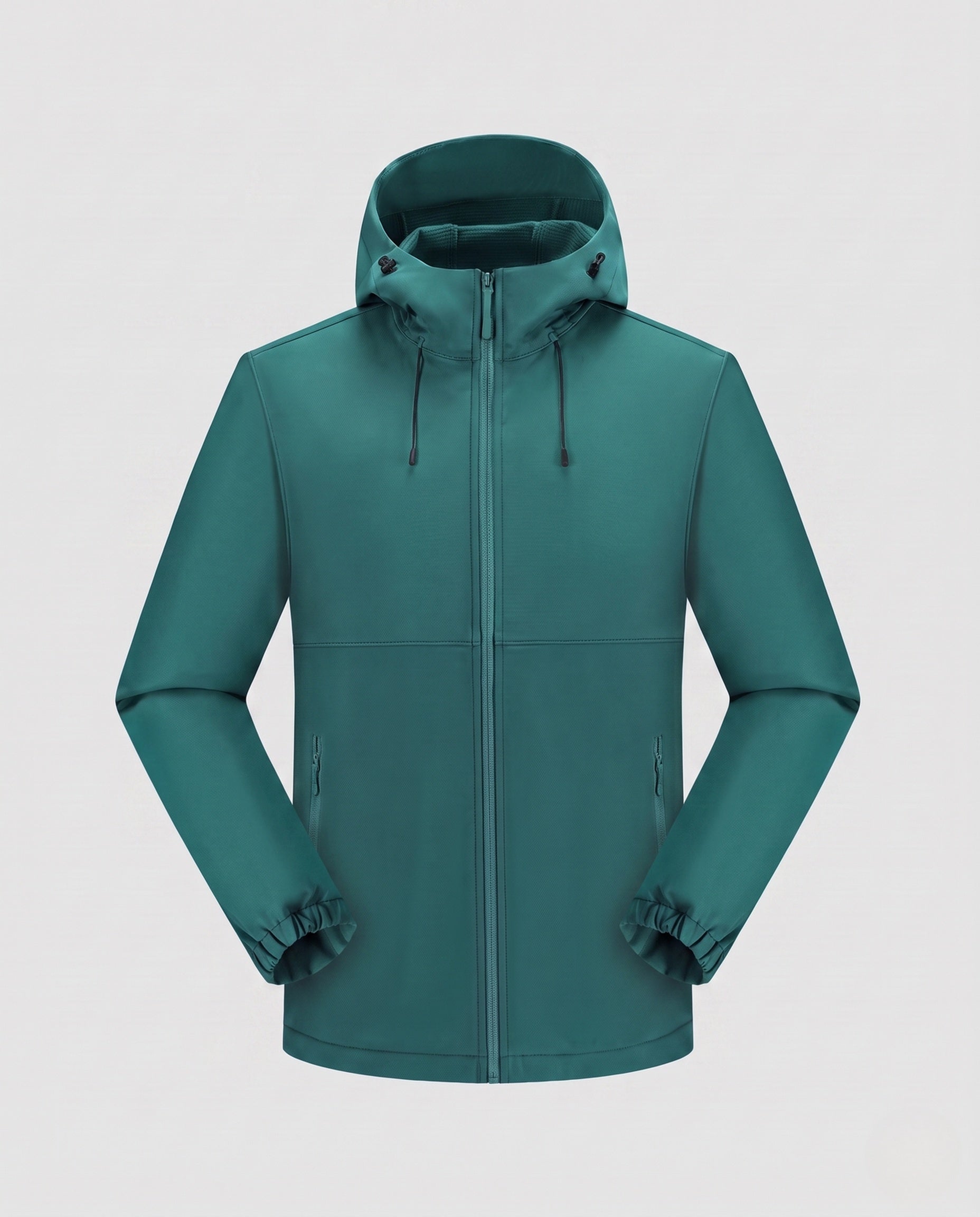Women's Water-Repellent Functional Jacket with Adjustable Hood