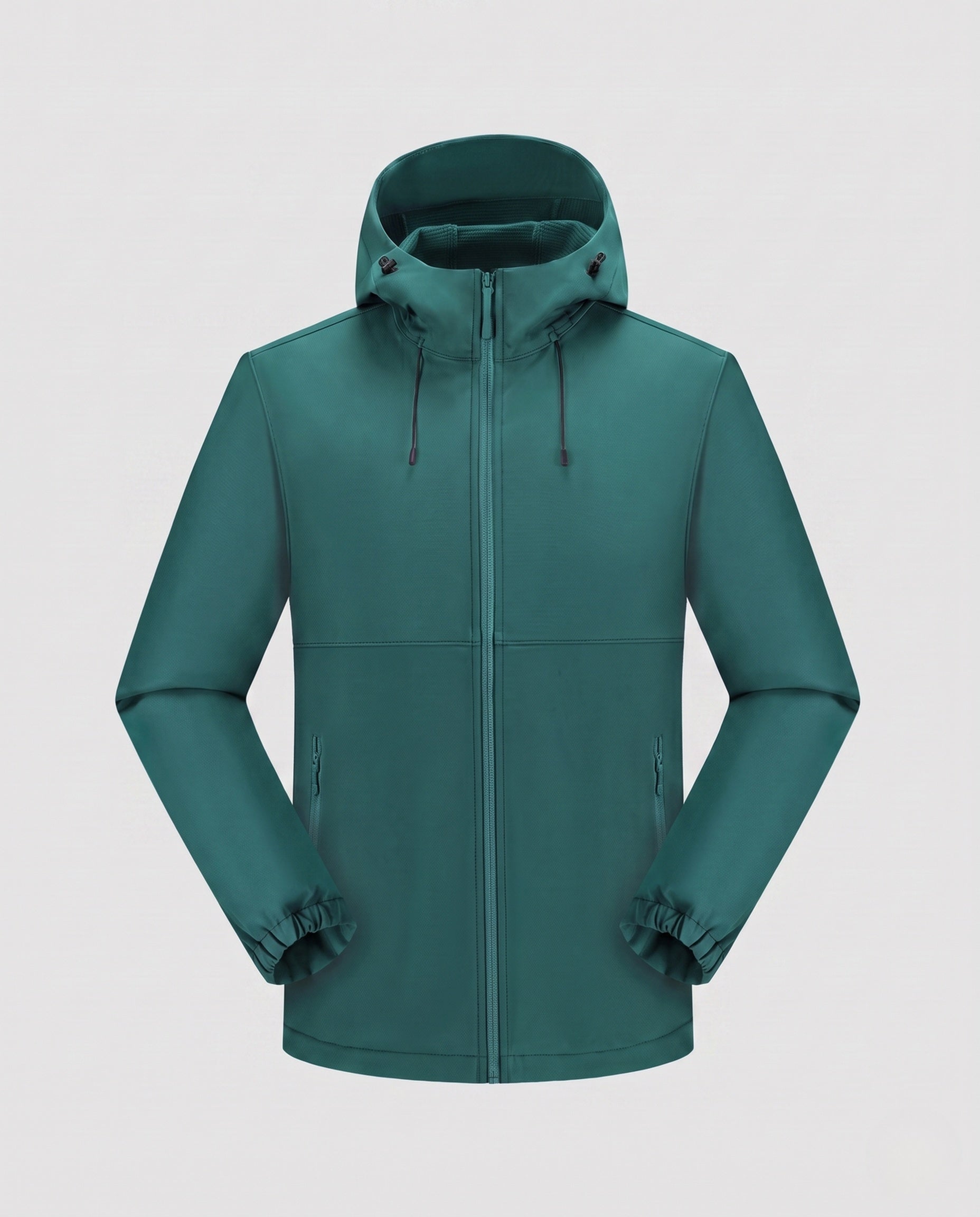 Women's Water-Repellent Functional Jacket with Adjustable Hood