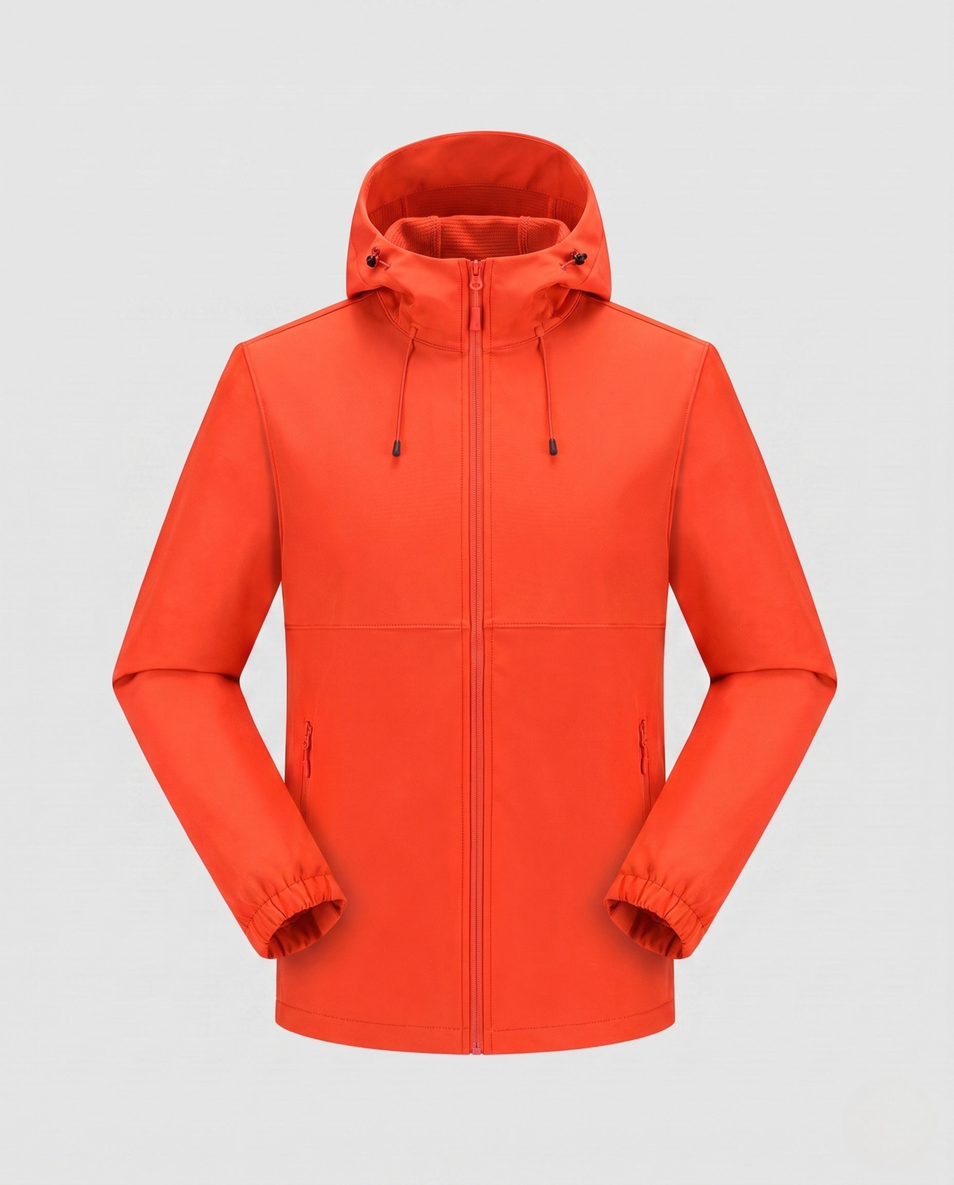 Women's Water-Repellent Functional Jacket with Adjustable Hood