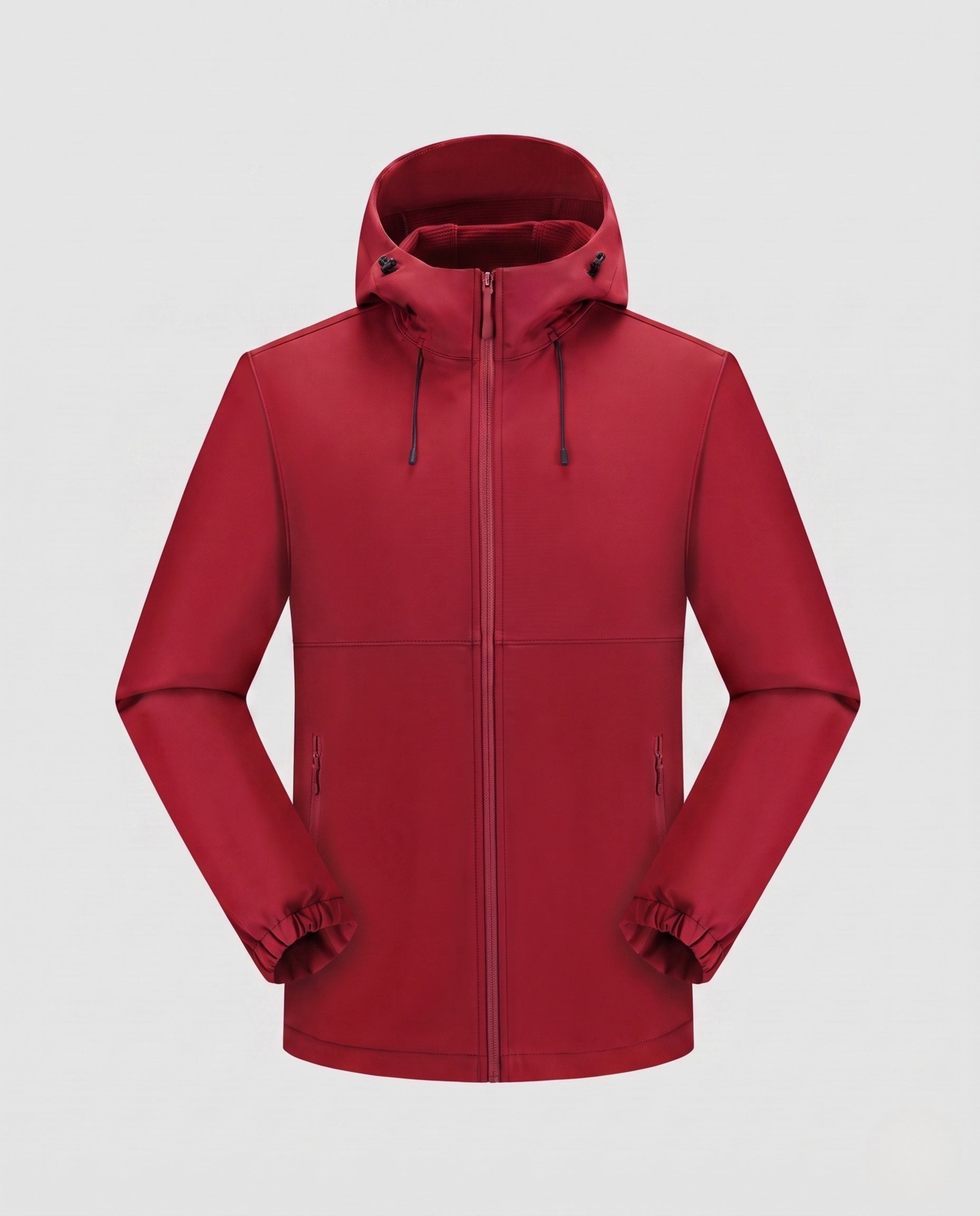 Women's Water-Repellent Functional Jacket with Adjustable Hood