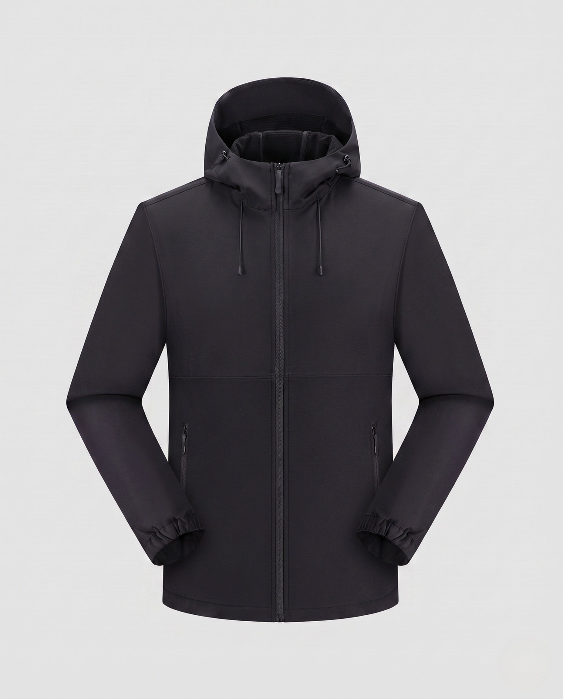 Women's Water-Repellent Functional Jacket with Adjustable Hood