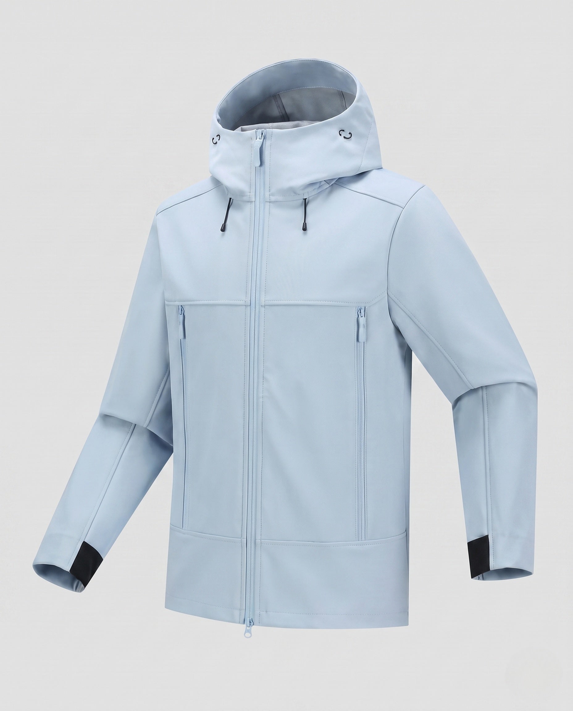Women's Water-Repellent Outdoor Jacket with Adjustable Hood