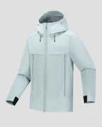 Women's Water-Repellent Outdoor Jacket with Adjustable Hood