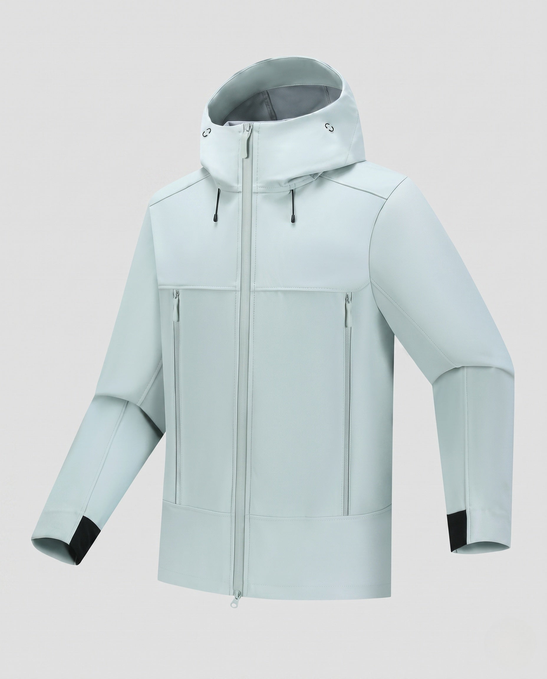 Women's Water-Repellent Outdoor Jacket with Adjustable Hood